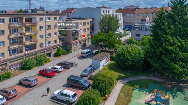 Prodej částečně zrekonstruovaného bytu 1+kk v Hradci Králové - Gočárova ulice