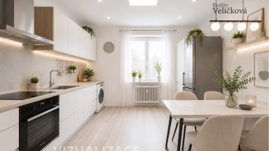 Prodej cihlového bytu 2+1 s možností úpravy na 3+kk, v centru Hradce Králové, Břetislavova ul.