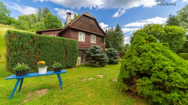 Výjimečná horská chalupa 2+1 s pozemkem 2 604 m² v Horních Teplicích u Adršpašsko-teplických skal