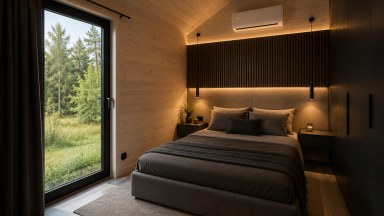 Moderní modulový dům 2+kk Nordi 201 - 42 m2 s možností dovozu hotového domu po celé České Republice