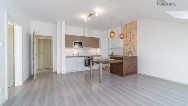 Prodej  podkrovního bytu 3+kk s parkovacím stání v Milovicích (okr. Nymburk)