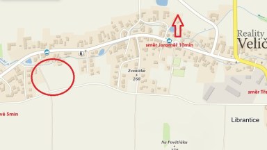 Prodej stavebních pozemků určených k výstavbě nízkopodlažních RD v Libranticich u Hradce Králové