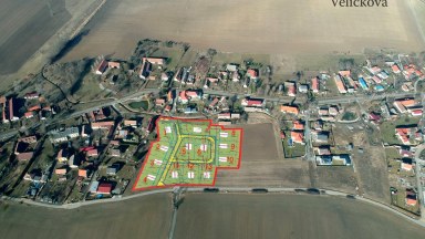 Prodej stavebních pozemků určených k výstavbě nízkopodlažních RD v Libranticich u Hradce Králové
