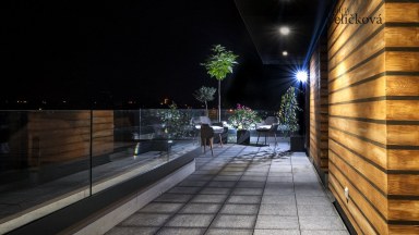 Prodej luxusního bytu s terasou 3+kk v Hradci Králové ulice Rubešova