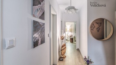 Prodej luxusního bytu s velkou terasou a klimatizací 3+kk v Hradci Králové ulice Rubešova