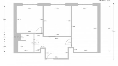 Prodej slunného, moderního bytu 3+kk, 64 m2, ul. Bělohorská, Praha 6 - Břevnov