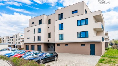 Prodej krásného bytu 2+kk v novostavbě ve Farářství - Hradec Králové