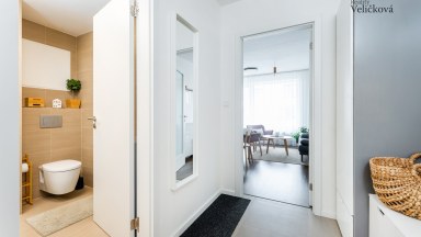 Prodej krásného bytu 2+kk v novostavbě ve Farářství - Hradec Králové