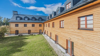  Apartmán 1+kk se spacím koutem a předzahrádkou v novostavbě - Zlatá vyhlídka v Jánských Lázních