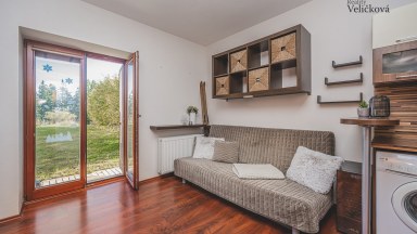  Apartmán 1+kk se spacím koutem a předzahrádkou v novostavbě - Zlatá vyhlídka v Jánských Lázních