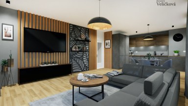 Prodej krásného bytu 3+kk se dvěma prostornými balkony a sklepem v nově vznikající rezidenci Zahálka