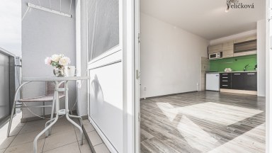 Prodej pěkného bytu 1+kk v Hradci Králové - ulice Brožíkova (Moravské Předměstí)