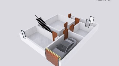 Prodej pěkného řadového domu 6+1 se zahradou 340m v Albrechticích nad Orlicí