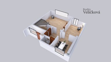 Prodej pěkného řadového domu 6+1 se zahradou 340m v Albrechticích nad Orlicí