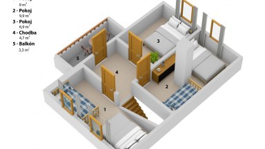 Prodej krásné chaty 4+kk poblíž vodní nádrže Pastviny - na okraji Klášterce nad Orlicí