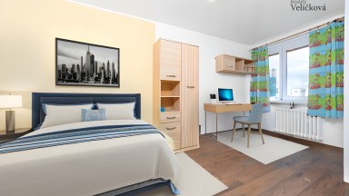 Prodej pěkného bytu 3+1 se zasklenou lodžií a balkonem - 63 m2,  v ulici Severní, Hradec Králové 