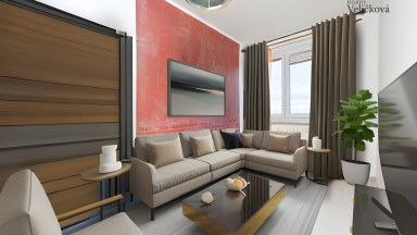 Prodej pěkného bytu 3+1 se zasklenou lodžií a balkonem - 63 m2,  v ulici Severní, Hradec Králové 