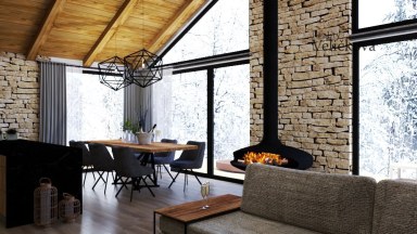 Prodej luxusní horské vily 5+kk vč. sauny s krásným výhledem v obci Bobr v Krkonoších