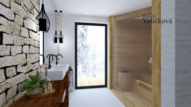 Prodej luxusní horské vily 5+kk vč. sauny s krásným výhledem v obci Bobr v Krkonoších