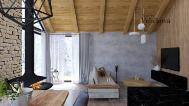 Prodej luxusní horské vily 5+kk vč. sauny s krásným výhledem v obci Bobr v Krkonoších