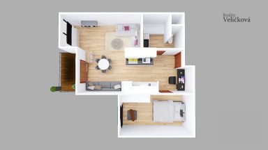 Prodej krásného bytu v novostavbě 2+kk s balkonem v ulici K Meteoru, Svobodné Dvory, Hradec Králové 
