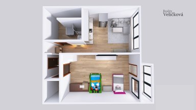 Prodej bytu 2+kk s lodžií na Moravském Předměstí v ulici Jana Masaryka