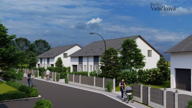 Nové rodinné domy 5+kk s garáží ve Stochově - okres Kladno - jen 20 min. jízdy od Prahy