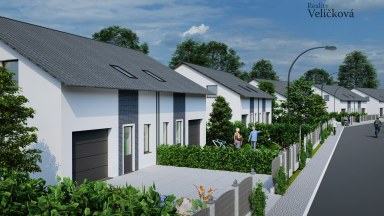 Nové rodinné domy 5+kk s garáží ve Stochově - okres Kladno - jen 20 min. jízdy od Prahy