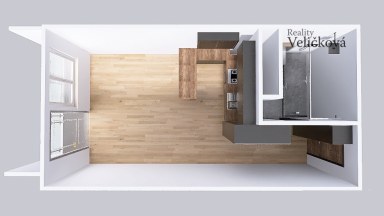 Prodej krásného bytu 1+kk po rekonstrukci v ulici Brožíkova v Hradci Králové
