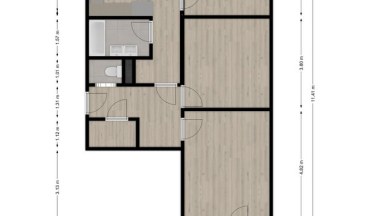 Prodej krásného, nově zrekonstruovaného družstevního bytu 3+1 v ul. M. Horákové, Hradec Králové