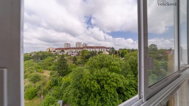 Zrekonstruovaný byt 3+1 s nádhernými výhledy na Chrudim, ulice Malecká