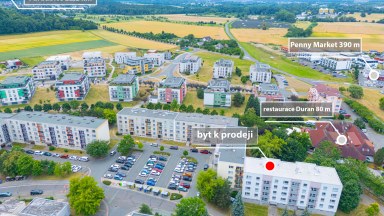 Krásný, zrekonstruovaný byt 3+1 s balkonem v Hradci Králové - Sekaninova