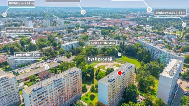 Prodej pěkného bytu 1+kk v Hradci Králové v Severní ulici