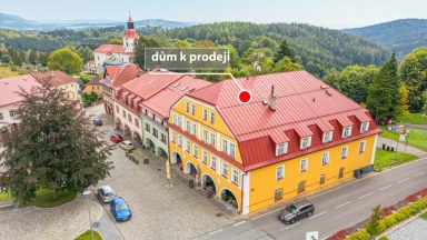 Prodej historického činžovního domu v úpatí krkonošského národního parku 