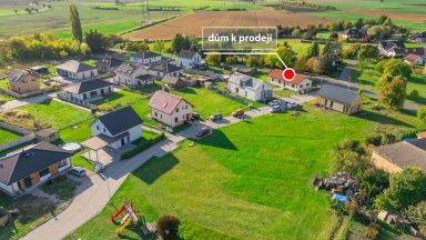 Prodej útulné novostavby rodinného domu 5+kk v obci Krakovany