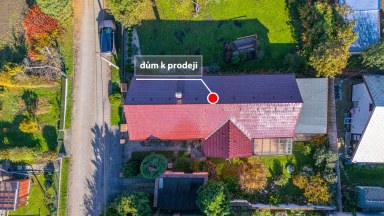 Prodej útulného rodinného domu 93 m2 k trvalému bydlení i rekreaci, s pozemkem 386 m2, Stará Skřeněř