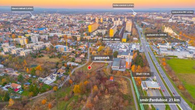 Pronájem víceúčelového komerčního pozemku – Hradec Králové
