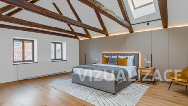 Prodej exkluzivního atypického mezonetu o výměře 170 m² v historickém srdci Prahy – ulice Dlouhá