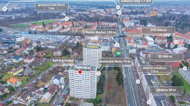 Prodej skvěle dispozičně řešeného bytu 2+1 na Slezském Předměstí