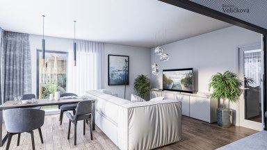 Novostavba moderního rodiného domu o dispozici 4+kk v klidné obci Dříteč u Pardubic