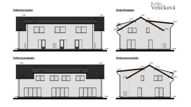 Novostavba moderního rodiného domu o dispozici 4+kk v klidné obci Dříteč u Pardubic